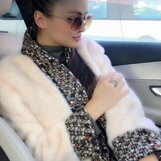 Норковая шуба /норковый бомбер /пончо из норки люк