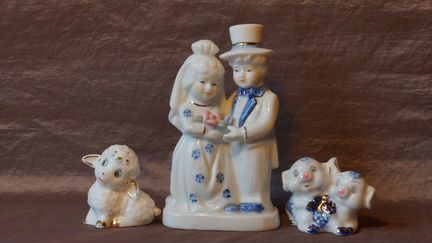 Статуэтка Новобрачные, свадьба, жених и невеста
