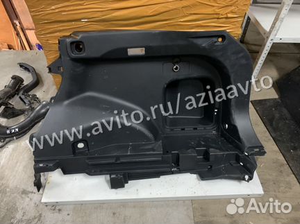 RAV4 50 обшивка багажника