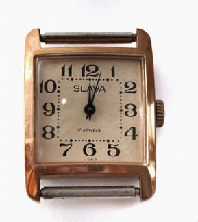 Часы слава механические женские 17 камней