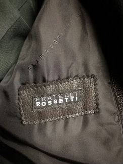 Кожаная куртка Fratelli Rossetti, размер 60