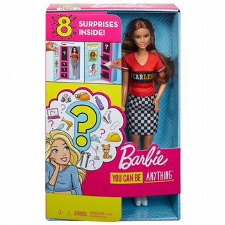 Новая barbie You can ba Anything сюрприз профессии