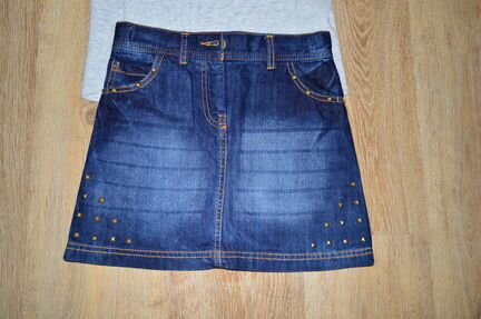 Юбка джинсовая