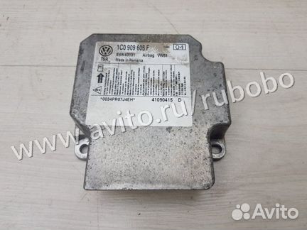 Блок управления airbag Skoda Roomster 1 BMS 2009
