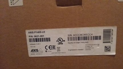 Axis P1405-LE Mk II