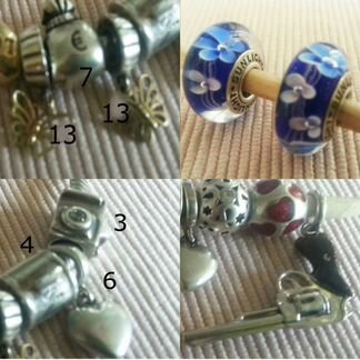 Серебряные шармы Sunlight