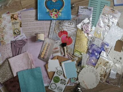 Большой набор для скрапбукинга 3 Свадебный