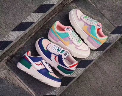 Nike air force 1 разноцветные