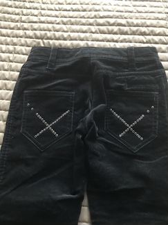 Джинсы чёрные dkny новые