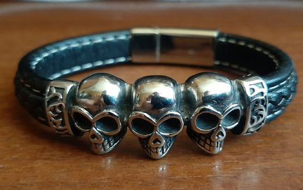 Браслет байкерский