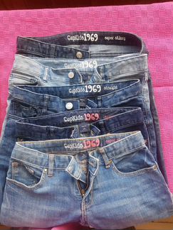 Джинсы GapKids на девочку размеры на 10-14 лет