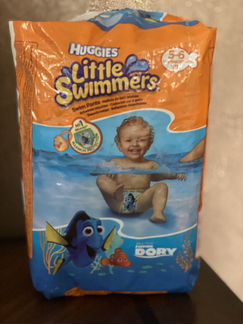 Подгузники для плавания Huggies (12-18 кг) 9 штук