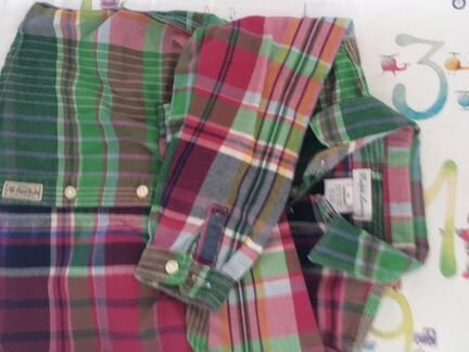 Рубашка Ralf Lauren 9 мес на мальчика