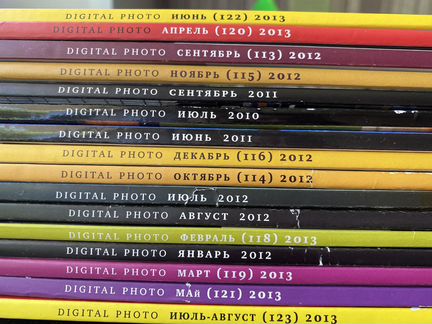 Номера журнала Digital Photo 2010-2013