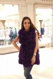 Жилетка из песца