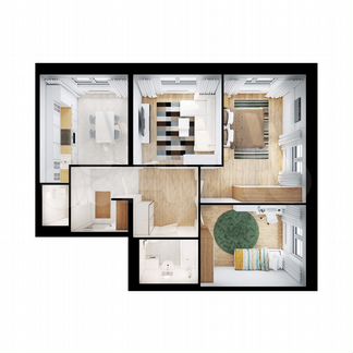 3-к квартира, 72.3 м², 15/25 эт.