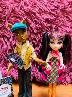 Куклы monster high Дракулаура и Клод Вульф
