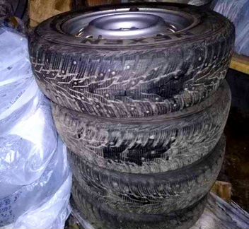 Шипованные шины с дисками Nexen 215/65 r16