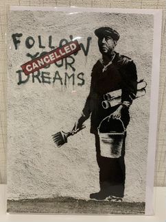 Открытка Бэнкси