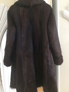 Шуба из нутрии