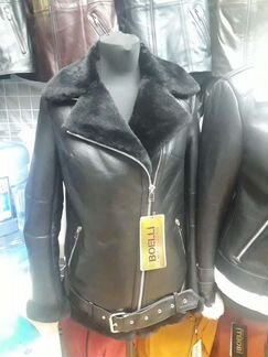 Дубленка косуха женская