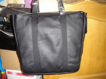 Сумка Fred Perry Leather Shopper женская, трапеция