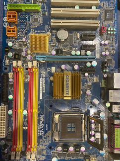 Материнская плата Gigabyte LGA775 на запчасти