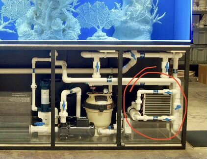Аквариумный чиллер, охладитель воды