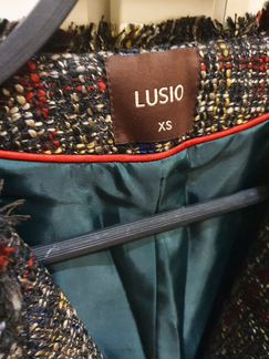 Пиджак твидовый lusio новый