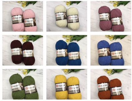 Пряжа Мерино де Люкс