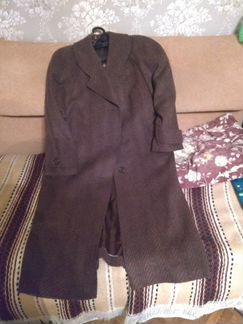 Пальто драповое р. 56