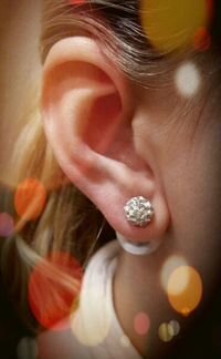 Серьги пусеты шарики