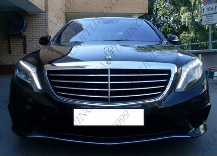 Сетки бампера 63 AMG Mercedes S222