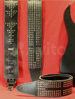 Гитарные ремни из натуральной кожи 