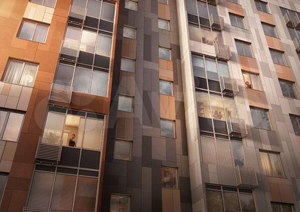 1-к квартира, 38.7 м², 3/17 эт.