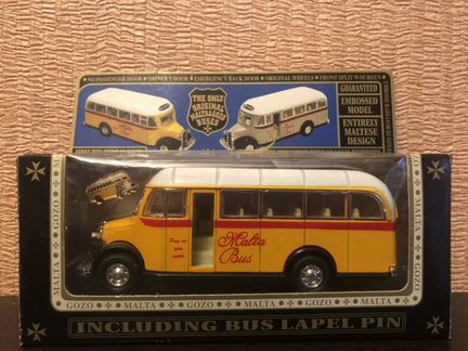 Malta bus Модель-игрушка
