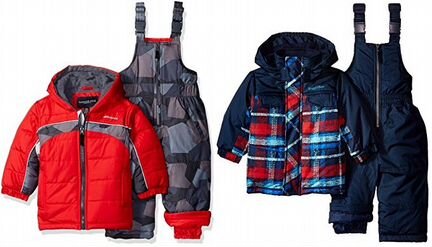 Новый теплый комбинезон London Fog Rugged Bear 12М