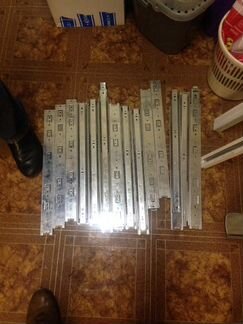 Полозья для выдвижных ящиков по одной или все 14шт