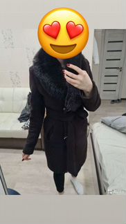 Пальто зимнее женское с мехом