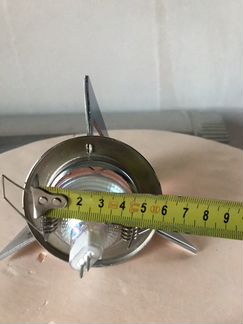 Светильники потолочные встраиваемые, 12шт