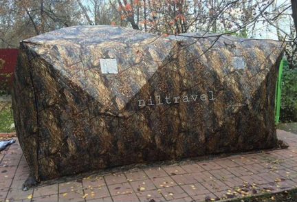 Палатка зимняя сдвоенная 440х220