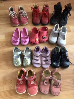 Обувь для девочки crocs, kickers, Primigi 22-26 ра