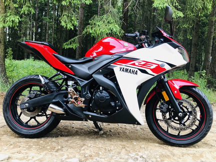 2015 Yamaha YZF R3, 10000 KM