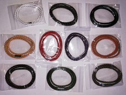 Кожаный браслет новый Цена за один