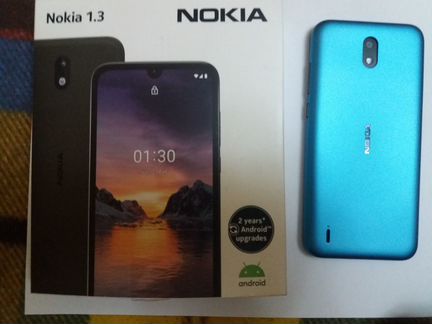 Телефон nokia 1.3 новый в упаковке