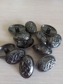 Пуговицы металлические