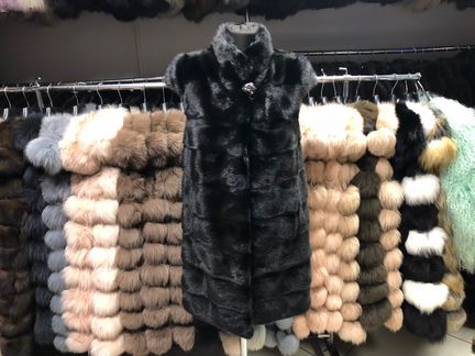 Жилетка из норки