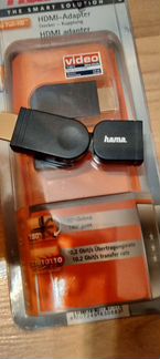 Переходник hdmi (m) - hdmi (f) Hama поворот 180 гр
