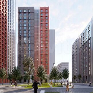 1-к квартира, 39.6 м², 23/52 эт.