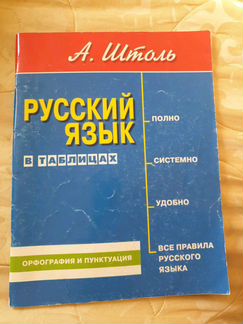 Русский язык в таблицах